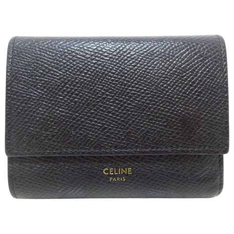 celine tri fold size|Céline TRI.